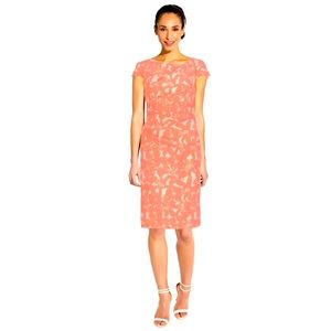 Adrianna Papell Hibiscus dress size 10, size 12 NWT